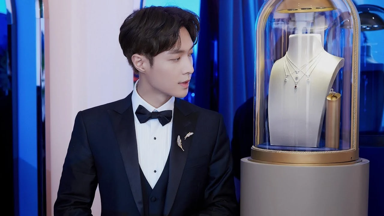 Chaumet Wangfu Central Inauguration with Lay Zhang